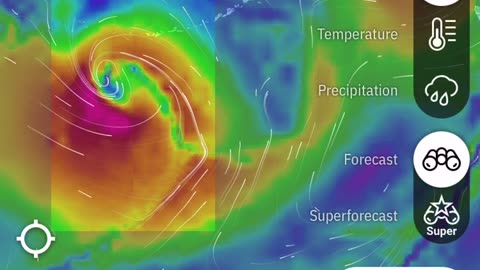 Strange wind patterns Nov 21 2023