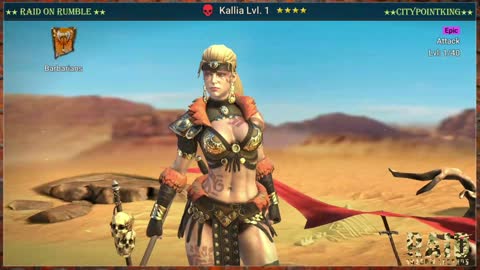 Raid Shadow Legends - Kallia - Classic Skin