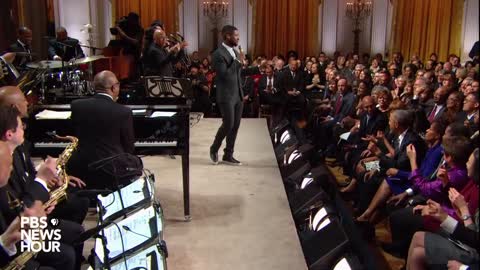 Watch President Obama speak -- and sing -- at White House tribute to Ray Charles