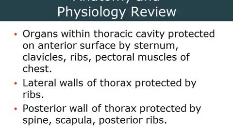 AEMT Ch 38 Thoracic Trauma