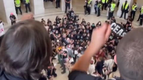 Manifestación en el Capitolio de Estados Unidos