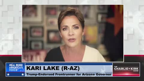 Kari Lake: "We're gonna secure the border. We're going to restore honesty to our elections and we're going to reform our education"