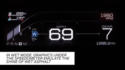 Ford GT’s Digital Cluster Featuring 5 Drive Modes | Ford GT | Ford Performance