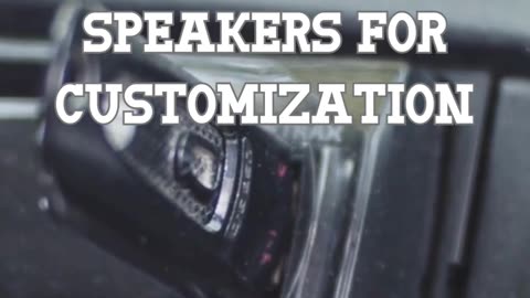 Tips for choosing component car speakers for customization