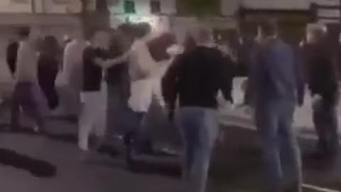 Irish Citizens Clash With Migrants Over Allegations That They've Been Harassing Local Women