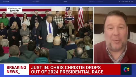 Chris Christie caught talking on hot mic ahead of suspending campaign