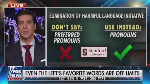 Forbidden words at Stanford University.