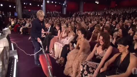 Ellen* Spotted* Vacuming In Live Show