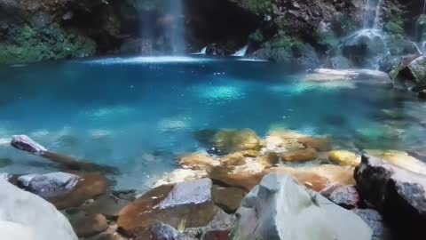 Proklamator Waterfall, West Sumatra, Indonesia