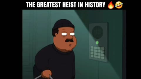 The greatest heist in history - 😂