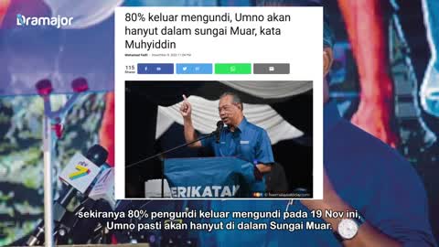 TUN MAHATHIR Mengaku GTA Kurang Mendapat Sambutan! Muhyiddin Yassin Yakin Parti Lawan Hanyut!