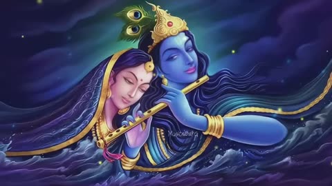 Radhe Krishna flute songs . Meditation Krishna flute songs music