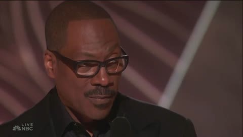 Eddie Murphy shares three pieces of advice for up-and-comers in the industry at the Golden Globes