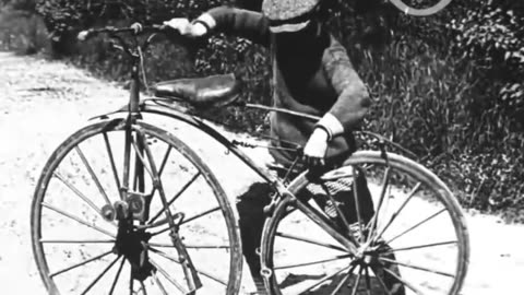 The evolution of the Bicycle between the years 1818-1890