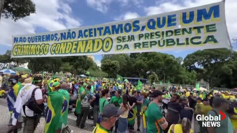 Supporters of Brazil’s Bolsonaro call on military after election loss, Lula backers celebrate win