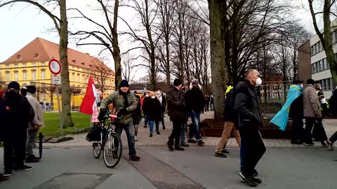 Osnabrück Demo -Der Zug - Eindrücke