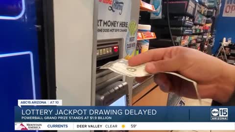 Powerball payout on hold after technical issues Monday