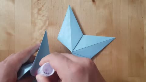 How to Make Origami Star 3D