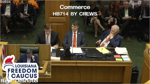 Louisiana Treasurer presents House Bill 714 Transactional Gold