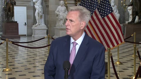 Speaker McCarthy: Trump is not criminally responsible for January 6