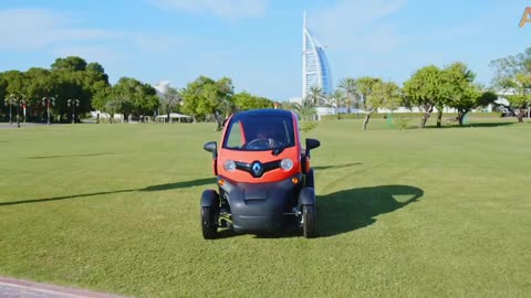 Animalia's Orangutan Rambo loves her electric car