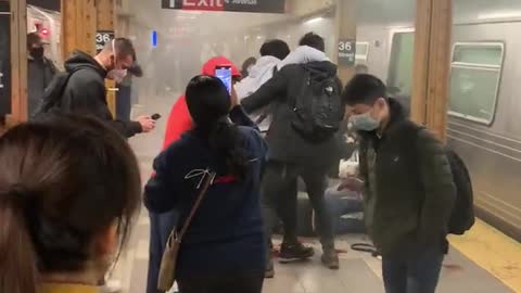 Video From NY Subway Shooting Seems To Indicate It Was A Fake