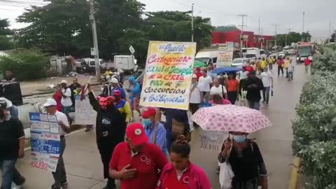 Protesta contra Afinia