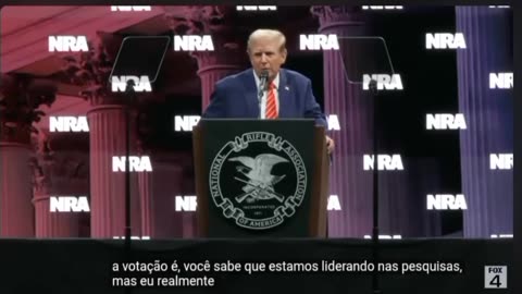 Donald Trump fala na Convenção da NRA: Discurso Completo.