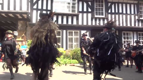 Beltane Border Morris - Huntress - Evesham - 25 Jun 23