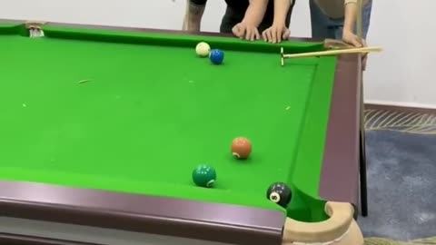 Funny video billiards million views