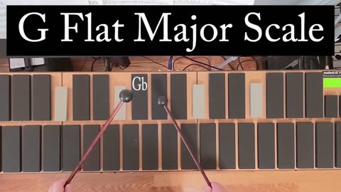 G Flat Major Scale