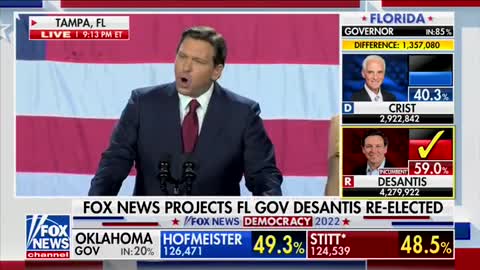 WATCH: Ron DeSantis Demolishes ‘WOKE’ in Victory Speech