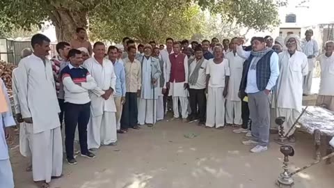 Kishan mhapanchayat ko lekar gramin jansampark