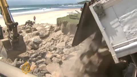 Australian beach life under threat