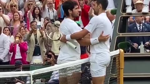 The best feeling in the world for a tennis player : Carlos Alcaraz