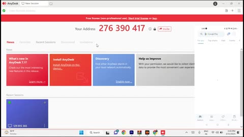 How to control mobile from computer using anydesk | full control on mobile to PC | Anydesk remot
