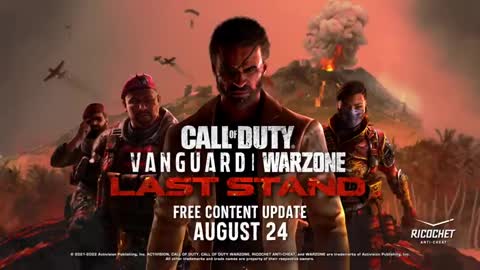 Season Five 'Last Stand' Launch Trailer Call of Duty Vanguard & Warzone