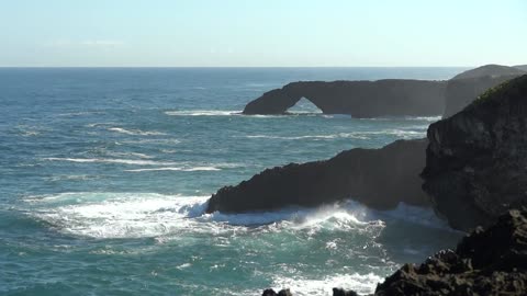 cliffs and ocean