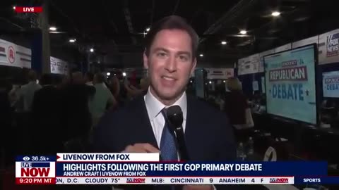 Donald Trump Jr. speaks after GOP debate, says he hasn't spoken with his dad | LiveNOW from FOX