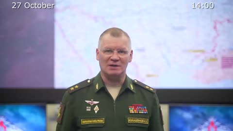 Russian Defence Ministry report on the progress of the special military operation(21-27 October 2023