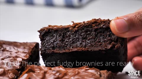 The Best Fudgy Brownie Recipe | Simple Way Of Making The Perfect Fudgy Brownie