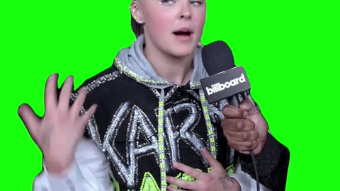 “Dramatic of a Change” JoJo Siwa | Green Screen