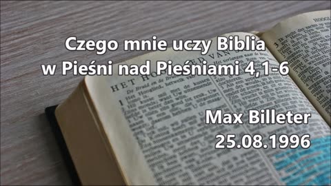 #22004 Czego uczy mnie Biblia w Pieśni nad Pieśniami 4