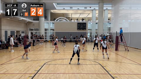 Auburn Club VB Gold Rd 1 vs UCF-A at USC on 3/23/2024