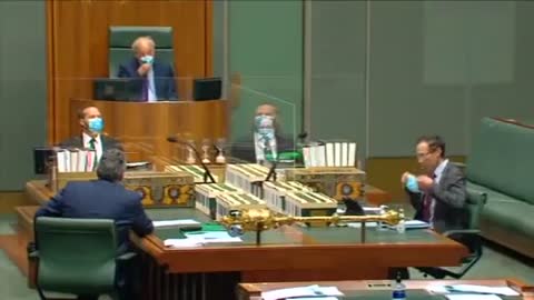 MP Craig Kelly gets censored at Austrailian Parliament for mentioning Ivermectin