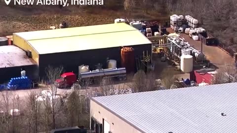 Another chemical plant caught fire in Indiana. Coincidence?