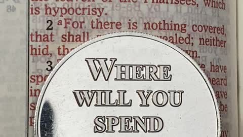 Where will you spend eternity?￼