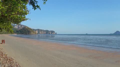 Am Strand von Ao Nang