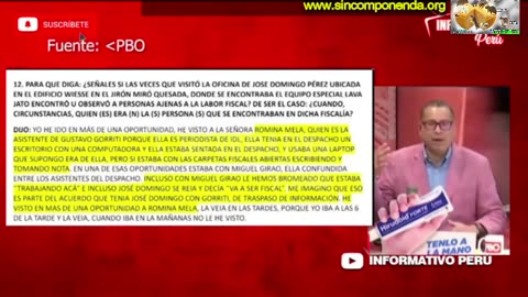 ROMINA MELA, ASISTENTE DE IDL, DEBE SER INVESTIGADA. LA PREGUNTA ES ¿POR QUIÉN?