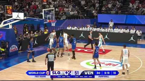 Slovenia 🇸🇮 vs Venezuela 🇻🇪 | J9 Highlights | FIBA Basketball World Cup 2023